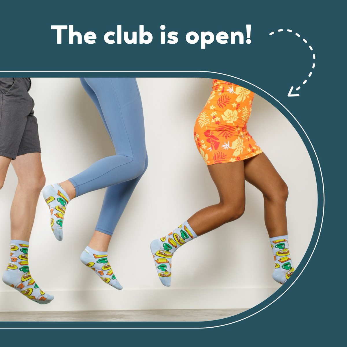 Gone are the days of having to wait once a year to sign up for the Awesome Socks Club! Now the club is open every day! And every day is the best day to sign up and start getting Awesome Socks in your mailbox.  good.store/pages/awesome-…
