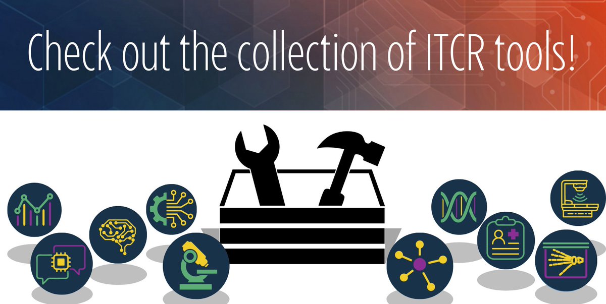 Need #bioinformatics tools, algorithms, and software to collect, process, analyze, and visualize #CancerResearch data? Check out the revamped #NCIITCR tool catalog to access tools, code repositories, and introductory videos, all free for academic use: itcr.cancer.gov/informatics-to…