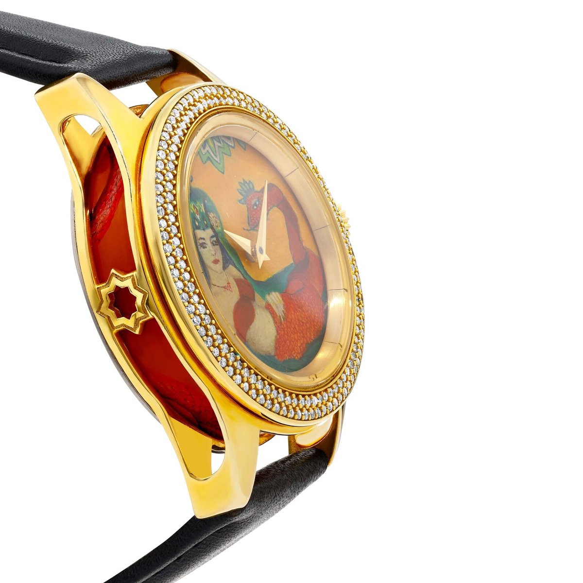 siriusdiamant's tweet image. Gorgeous Sahmaran Painted Watch, Real Diamonds Luxury Wristwatch

Etsy Link : t.ly/jd2W4

#SahmaranWatch #MythologyWatch #HandmadeWatch #HandPaintedWatch #SnakeWatch #LuxuryWatch #LeatherWatch #WomenWatch #WaterproofWatch #ShahmaranWatch #AnalogWatch #WomenGift