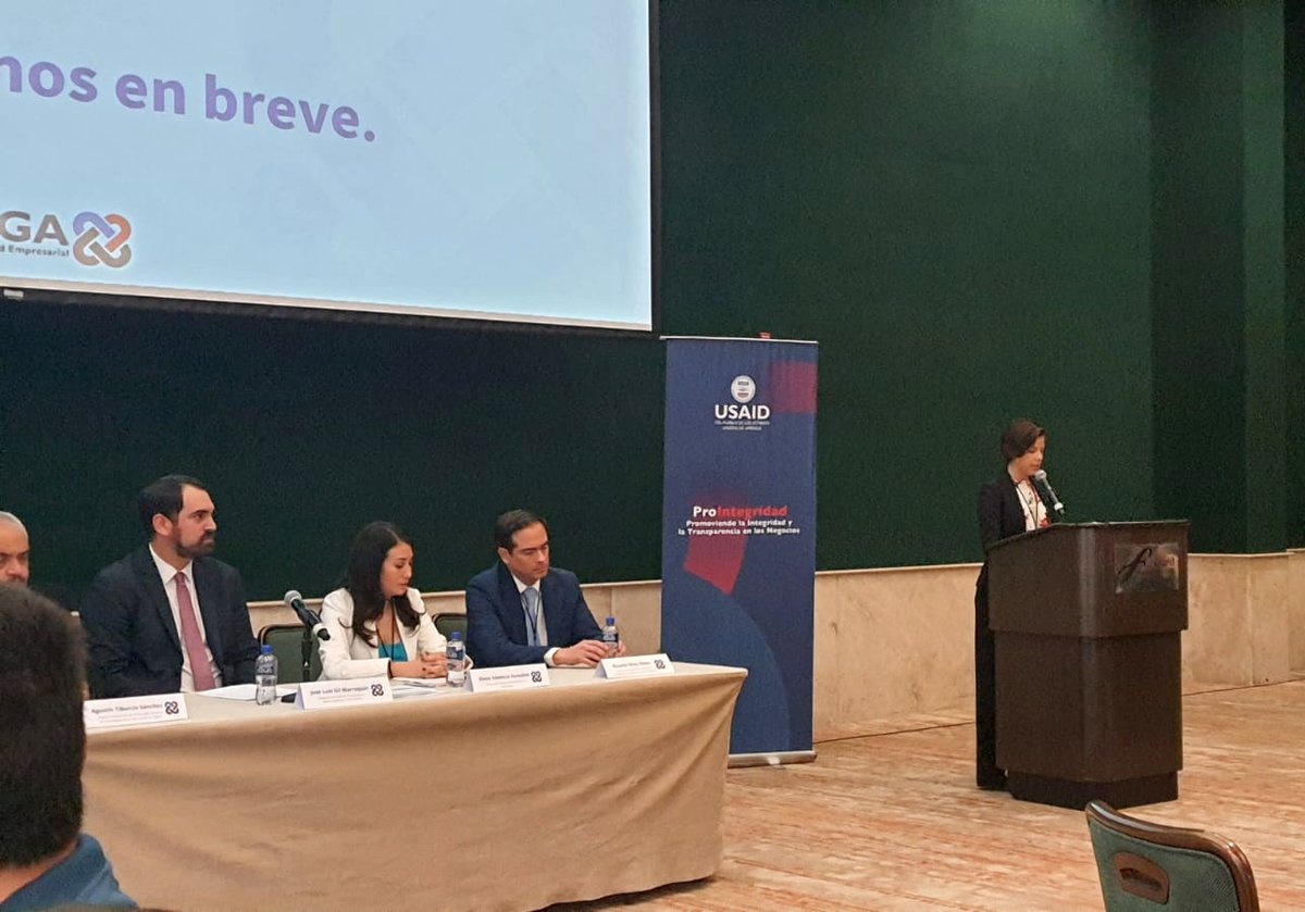 IJALTI's tweet photo. #EnVivo / Esta mañana, el IJALTI estuvo presente a través de nuestro director, el Ing. Luis García, en la presentación de la Alianza por la Integridad Empresarial (#COLIGA), convocada por @ProSociedad y el proyecto #ProIntegridad de @USAIDMX. Mucho éxito!!!! https://t.co/bGvPoKu0NJ