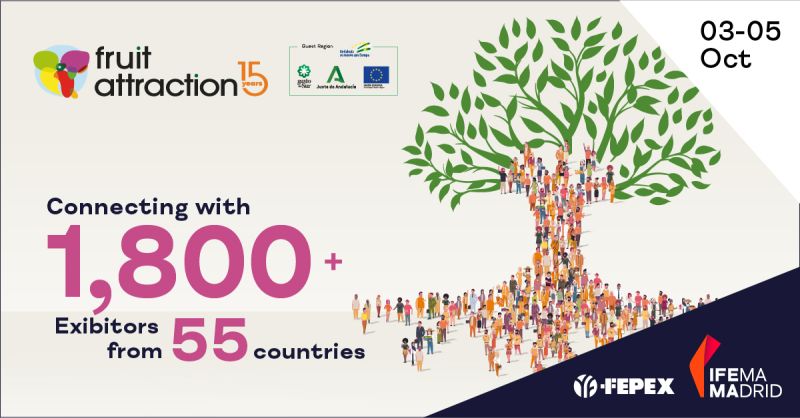 📢 Last call to book your space at <a href="/FruitAttraction/">Fruit Attraction</a> | <a href="/IFEMA/">IFEMA MADRID</a> MADRID  

✔ More than 1,800 exhibiting companies and 90,000 professionals from the fruit and vegetable industry
Contact us ➡️ intraservice.nl/ifema-feria-de…

#FreshProduce #FruitExpo #FarmToTable #fruit #vegetables