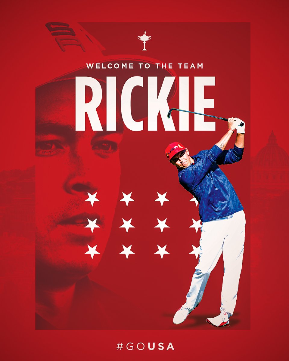 ICYMI: That's FIVE @RyderCups now for @RickieFowler
