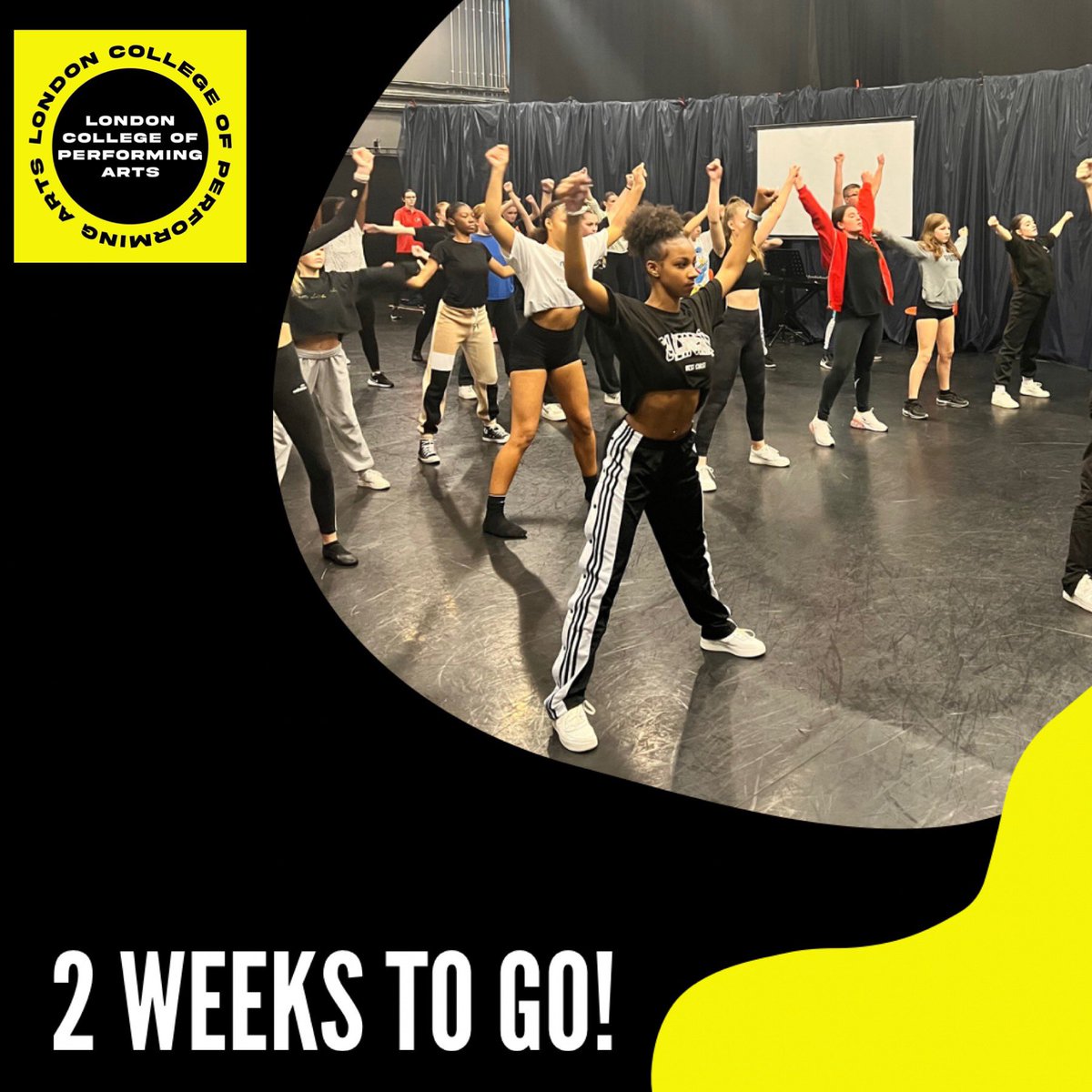 🚨 2 WEEKS TO GO! 

We are SO excited to welcome our new 1st years and welcome BACK our amazing 2nd years. Are YOU ready?! 

Let’s do this! 💥💥💥

#londoncollegeofperformingarts #londoncollegepa #london #college #reel #sing #act #dance #performingarts #arts #southeastlondon
