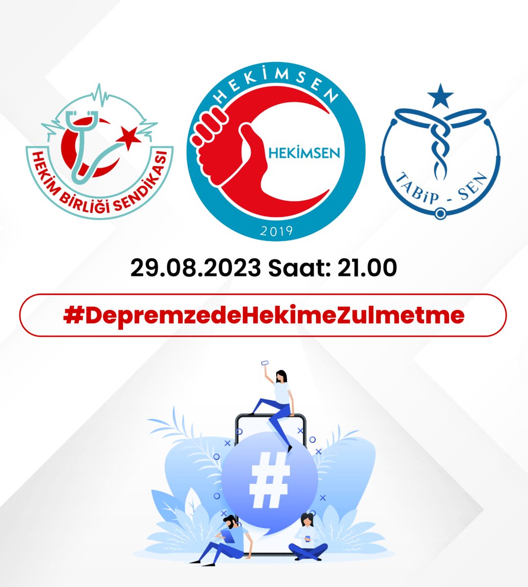 Her ne kadar yaralar sarılmaya çalışılsa da; 11 ili etkileyen 6 Şubat depreminden sonra, Hatay'da depremin ardından hekim ve sağlık çalışanları barınma ve su ihtiyacının yanında başka birçok sorun da yaşamaktadırlar.
Hatay'da yeni yapılan Defne Hastanesi bölgedeki hastaların