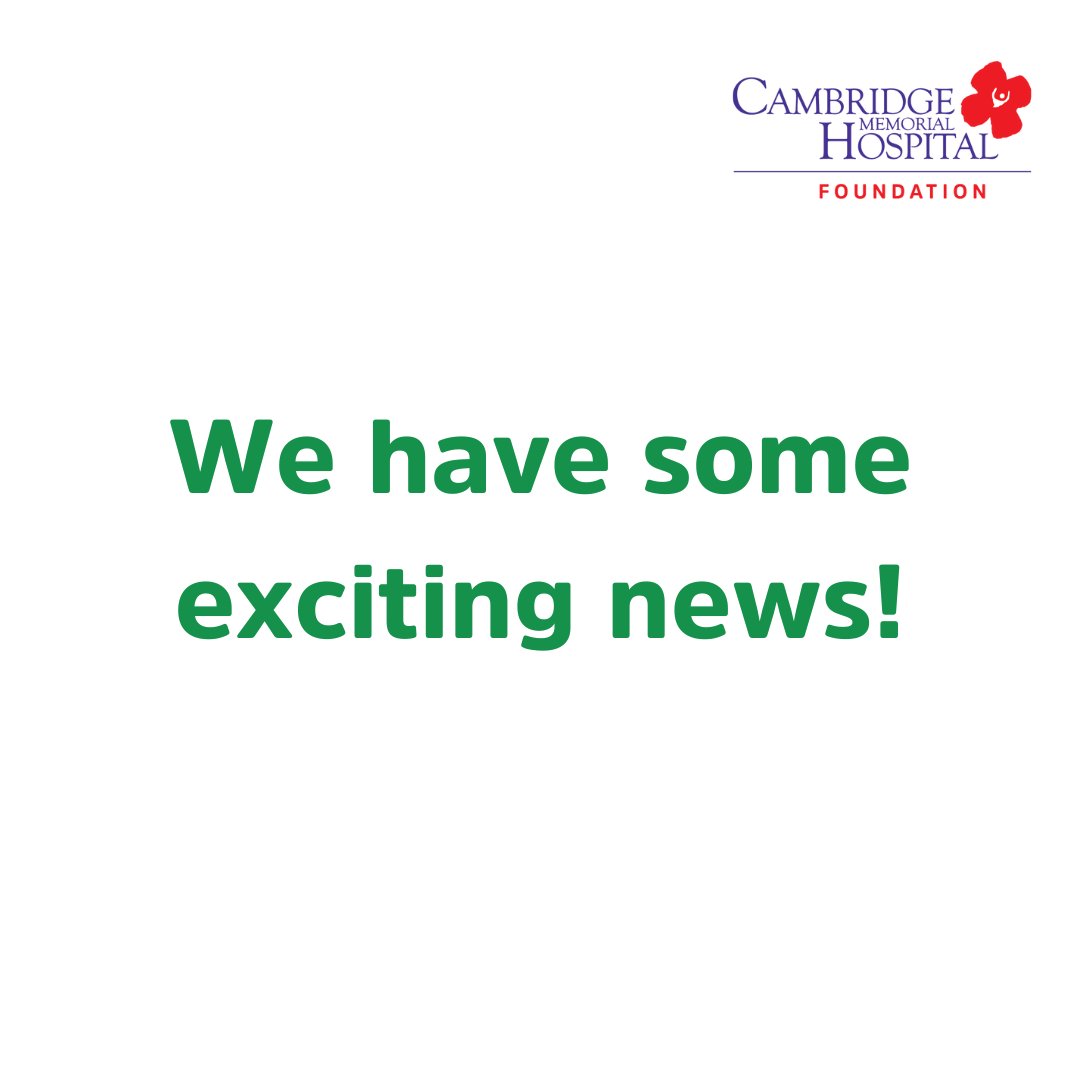 CMH_Foundation's tweet photo. On August 31, 2023, be on the lookout for a special announcement, where we will share some HISTORIC news that will impact care at CMH!
#ourcmh #cmhfoundation #galt #preston #hespeler #northdumfries #breakingnews #localnews #communityhospital https://t.co/BfDfZ4fKeS