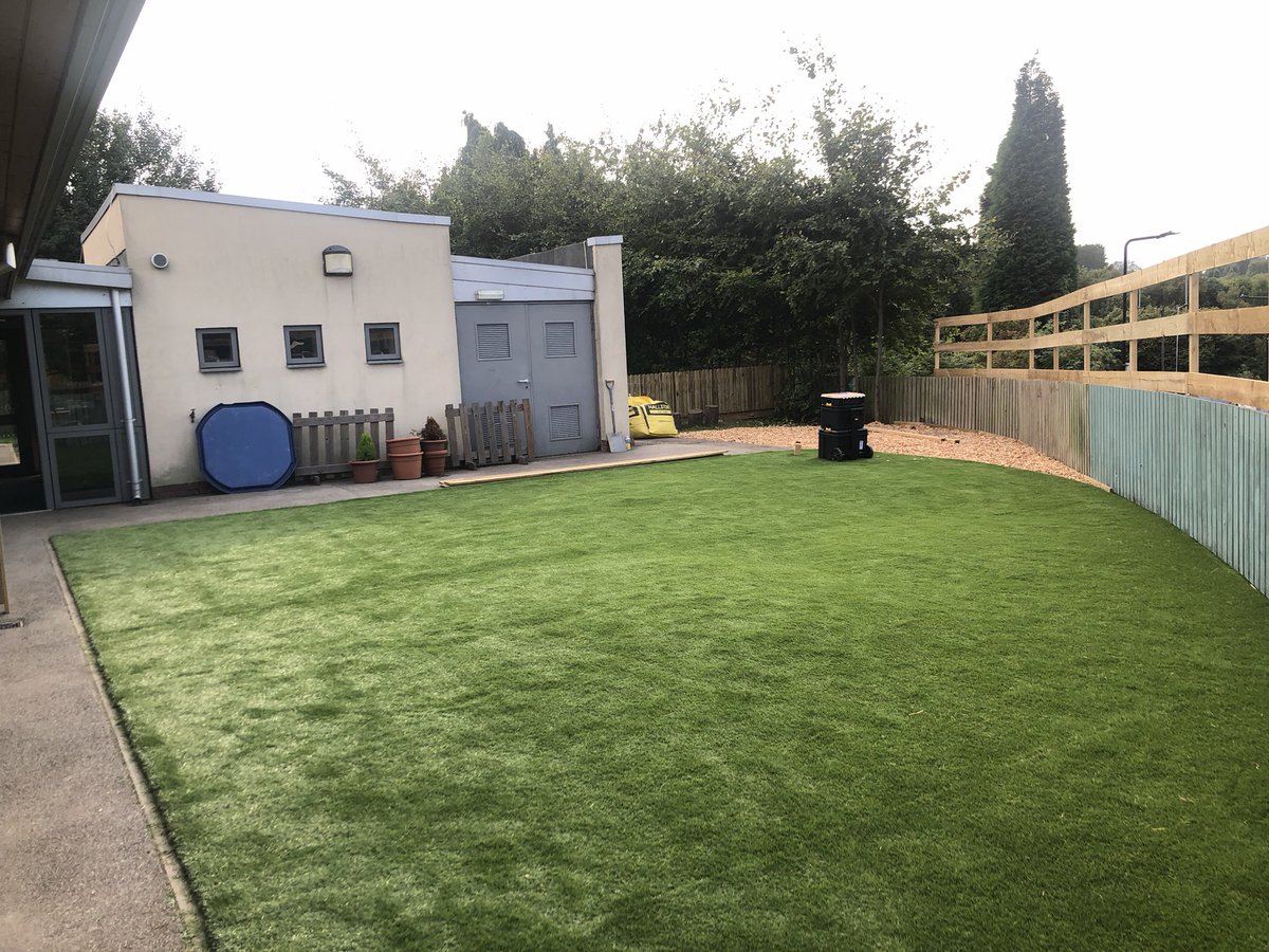 Our premises team have been working hard supporting @CanklowWoods EYFS outside development. It’s starting to come together and a massive well done team. #teamwork #childcentred #vision