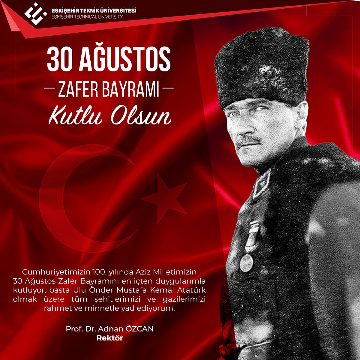 #30ağustoszaferbayramı #kutluolsun 🇹🇷🇹🇷🇹🇷 
#30ağustos
#zaferbayramı 
#estü
#eskisehirteknikuniversitesi
#innovationforfuture