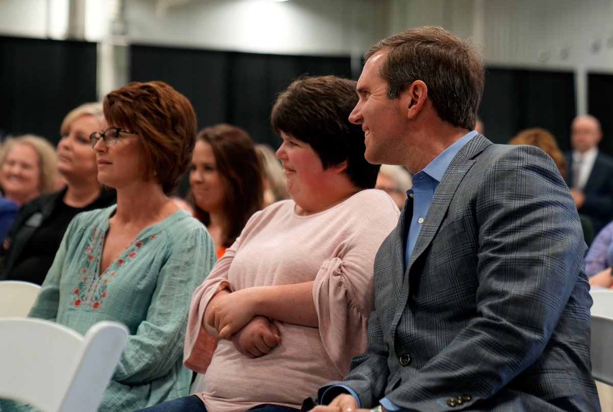 Nothing feels better than seeing a room full of Kentuckians smile about the bright future we're building together.