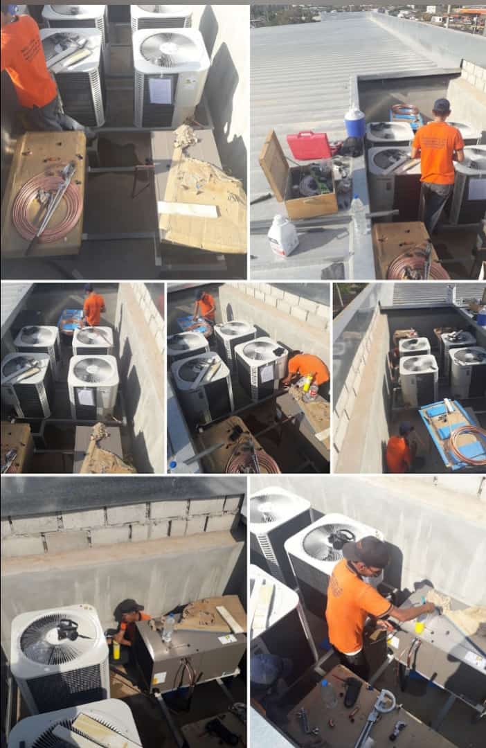 fklinnunez's tweet photo. Instalaciones de acondicionadores de aire https://t.co/uGGdu9M7my