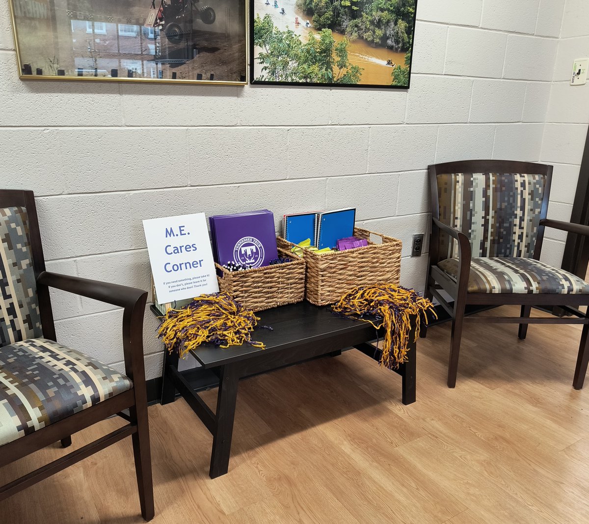 ME cares about YOU, our students, and we have a new way to show it! Welcome to the ME Cares Corner! Heading to class &amp; need a pen? About to take a test &amp; need a mechanical pencil or refills? ME is here for YOU, so please stop by Brown Hall Room 224! #TNTechME #TNTechMECares