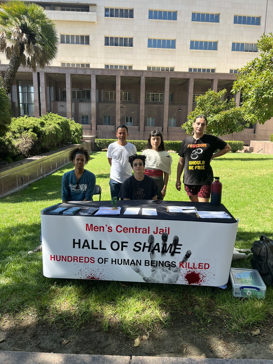 Another person died inside of MCJ this week. 31 people have lost their lives this year. 
We will be outside <a href="/LACountyBOS/">Los Angeles County Board of Supervisors</a> every Tuesday (9:30-12:00) until the County takes appropriate action to release people and close MCJ. 

THIS IS AN EMERGENCY. NO MORE DELAY- CLOSE MCJ
