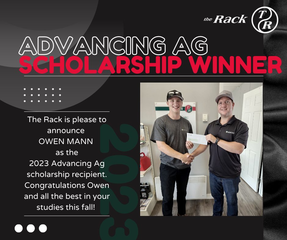 ultimateyield's tweet photo. Congratulations to our Advancing Ag Scholarship Winner - Owen Mann. Owen's application and essay demonstrated his passion for making advancements in the industry and we are proud to support Owen's pursuit of a career in agriculture.

Congrats again Owen! https://t.co/S3hB1UMdl3