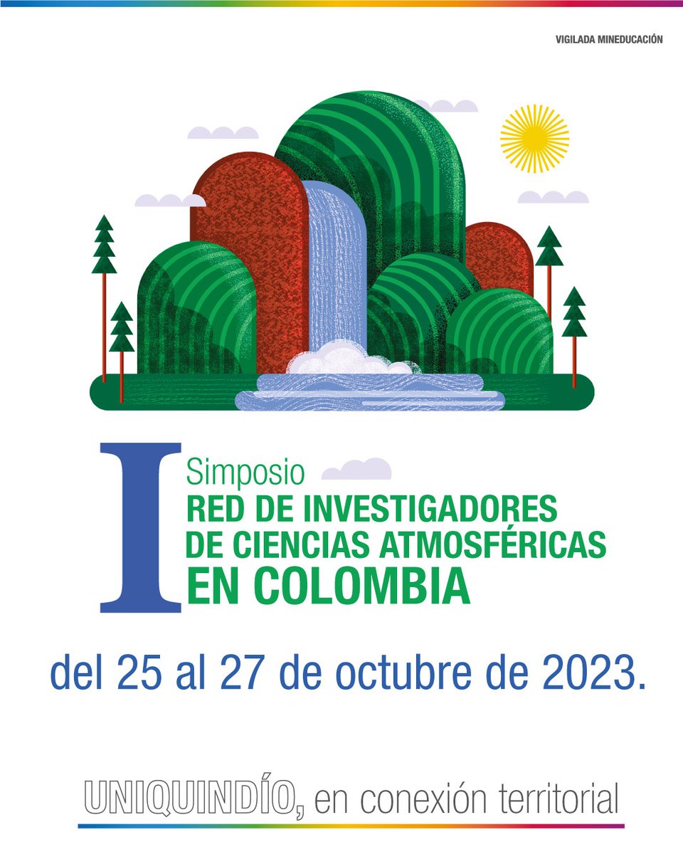 🚨🚨 Aviso de nuevo evento cientifico en Colombia 🚨🚨
Coordialmente invitados a lanzamiento del evento #AtmosCol2023. Hoy (29/08/2023) trendremos nuestra reunión de lanzamiento del evento 2pm hora Colombiana <a href="/IDEAMColombia/">Ideam Colombia</a> <a href="/MinAmbienteCo/">MinAmbiente Colombia</a> <a href="/UNGRD/">UNGRD🇨🇴</a> <a href="/susanamuhamad/">Susana Muhamad</a> <a href="/svilardyq/">Sandra Vilardy</a>