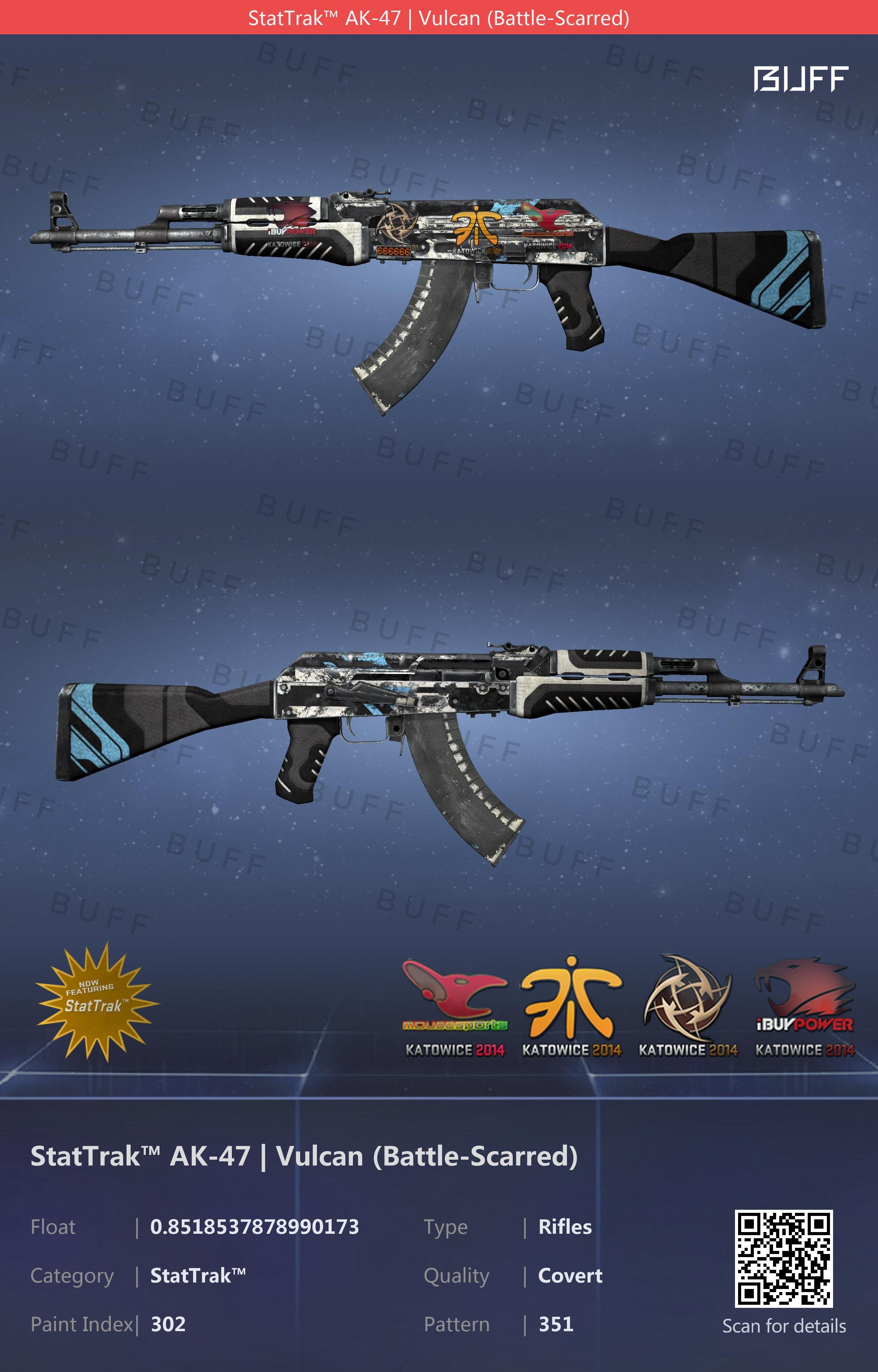 Download Stunning AK47 Vulcan 4K CS GO Wallpaper