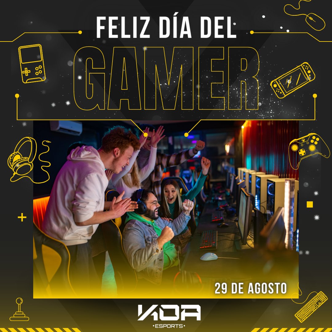 🎮 ¡Feliz Día del Gamer! 🎮

Cuéntanos, ¿cuál es tu videojuego favorito? 🕹️👇