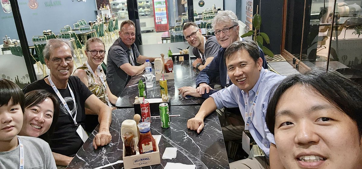 ESERA_SIG_6's tweet photo. Our @esera2023 highlight? Finally meeting our amazing @ESERA_org #SIG6 colleagues face-to-face! From exploring research interests to brainstorming future activities & sharing dinner & drinks - we had a blast ๐The future of languages & literacies in #SciEdu is bright๐ฅ#ESERA2023 https://t.co/ZgFmRgOjVx