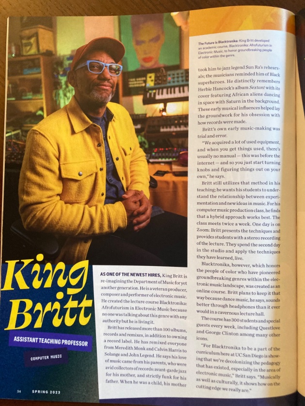 #Music at #UCSD with
Professor @KingBritt 

The #BlackTroNika Archives

blacktronika.com