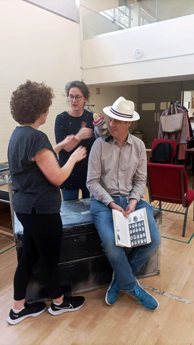 OperaCoIreland's tweet photo. 🎭🎶 Get a sneak peek into the world of fun and camaraderie with these behind-the-scenes rehearsal snapshots from the upcoming operatic sensation FLIGHT. 🎭
Join us as we gear up to deliver an unforgettable experience! ✈️
🎟Book now:
https://t.co/PWNAJEHlWj
#ociflight https://t.co/zvtjTQmWpr