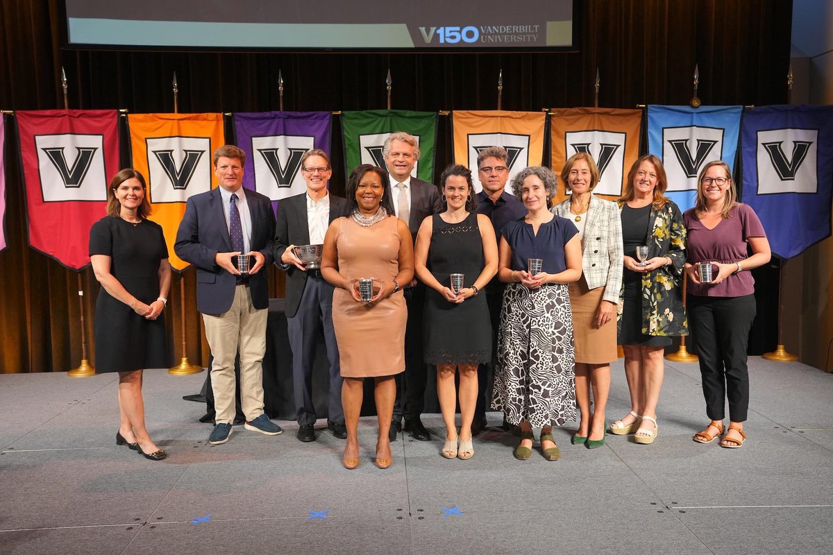 Congratulations to Associate Prof. of Medicine @JonathanBrownMD, Associate Prof. of Medicine @DMRuderfer, and Prof. of Medicine @DrCHWilkins, who received the Chancellor's Award for Research. For more on their research: ow.ly/ihtz50PFaUX @VUMC_Medicine @VanderbiltU