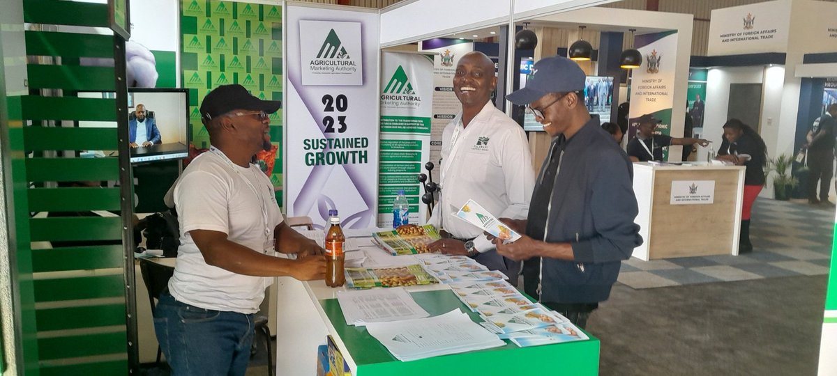 DAY 2 at the AMA  stand at the Zimbabwe Agricultural Show in Harare. The show is running from Monday to Saturday. 
<a href="/basera_john/">John Basera</a> 
<a href="/zimagricsociety/">Zimbabwe Agricultural Society</a>