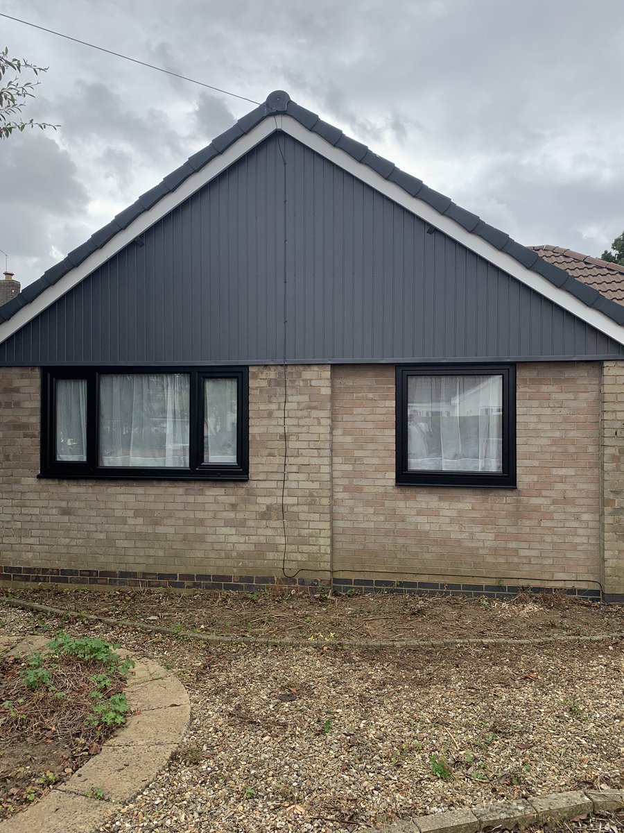 Some before and after, Upvc Spraying