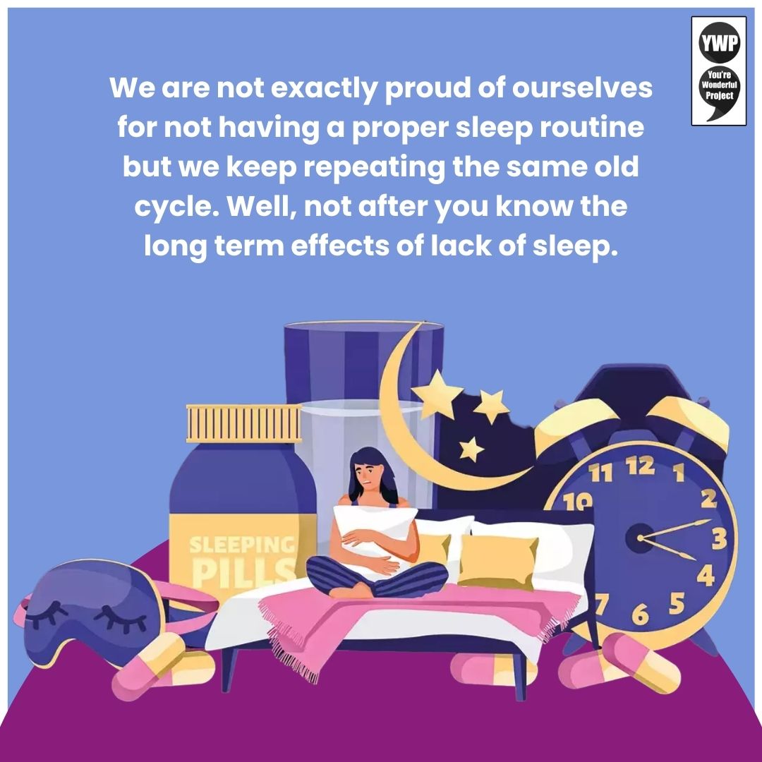 YWPIndia's tweet photo. And sometimes, we don't even realise that we are sleep deprived. https://t.co/HIEjX3NS4t