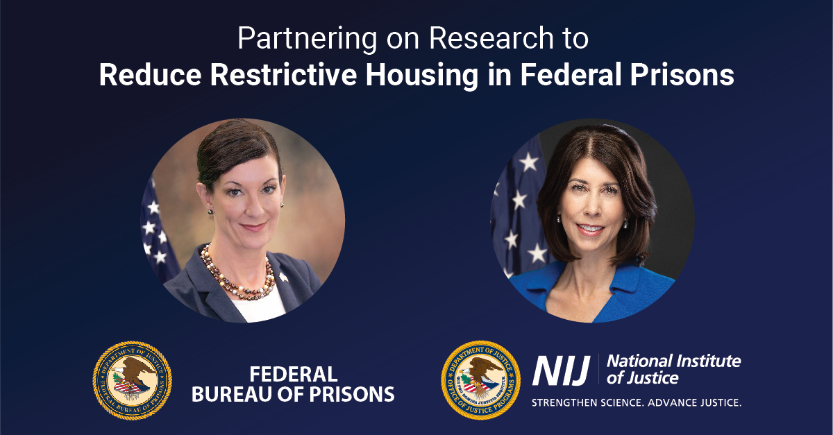 .@OfficialFBOP & @OJPNIJ announced a multi-million $ award for a holistic review of BOP’s use of restrictive housing. Our goal is to reduce reliance on this practice. Check out an op-ed I co-wrote w/ Director Peters: thehill.com/opinion/congre…