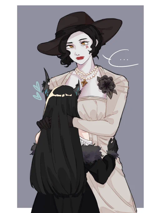 just watched the re8 vod and nerissa is down so horrendous so #RavenCrafts 