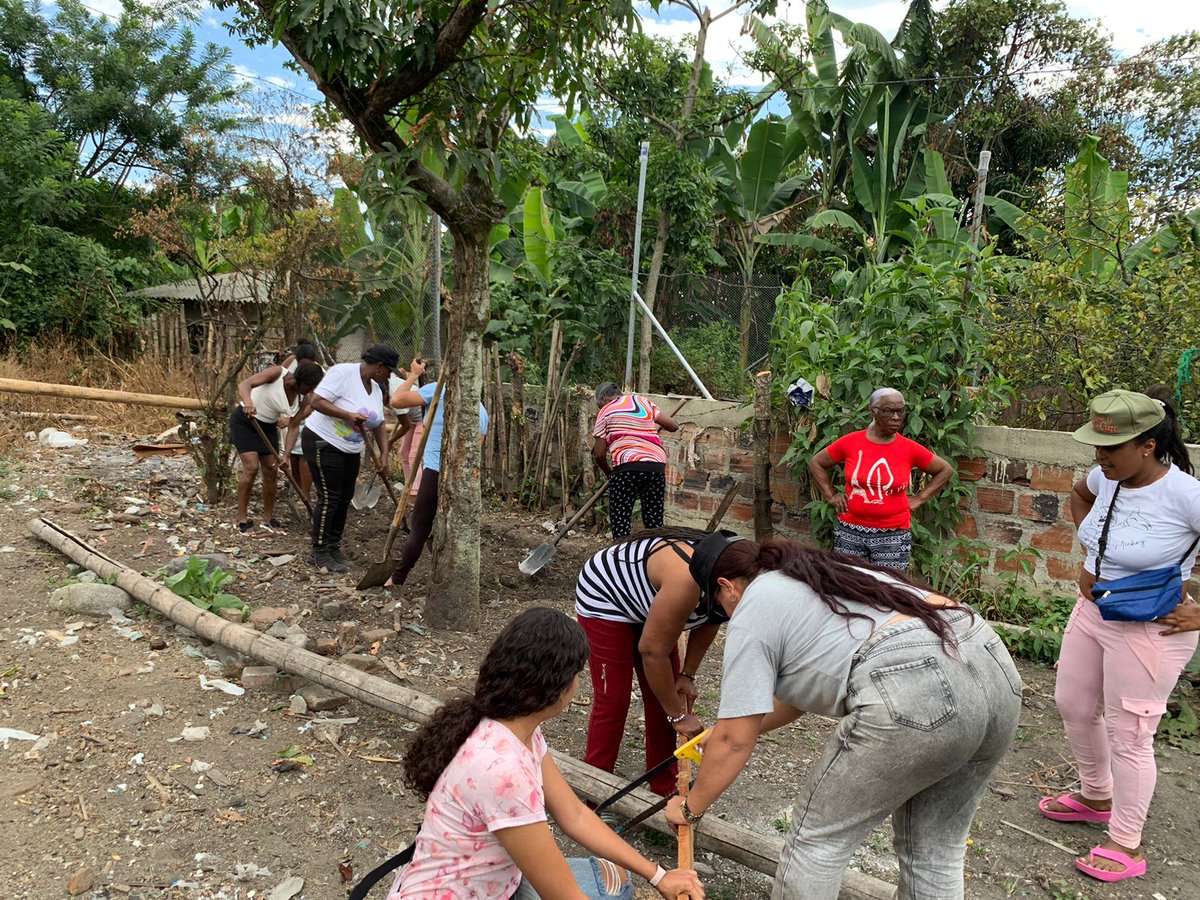 Ellas son mujeres👩‍🦰👩‍🦱 #empoderadas de sus procesos de #desarrollo, esta vez participaron en la primera escuela de campo en 📍Remolinos, #Florida. Trabajamos en la huerta demostrativa🍅🥬🫑, la preparación del suelo y la aplicación de #abono orgánico
<a href="/AlcaldiaFlorida/">Alcaldia Florida V</a> <a href="/AFEColombia/">AFE Colombia</a>