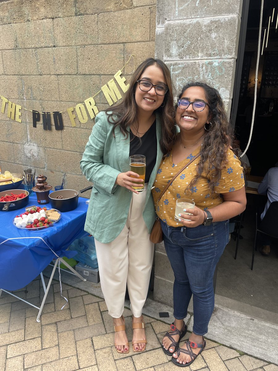 CONGRATULATIONS DR. <a href="/sanjana_thosar/">Sanjana Thosar</a> 🥳🎊🍾 on an amazing defense! My ALT-ime fave DNA repair enthusiast 🧬🛠️ <a href="/Opreskolab/">Patricia Opresko, PhD</a>