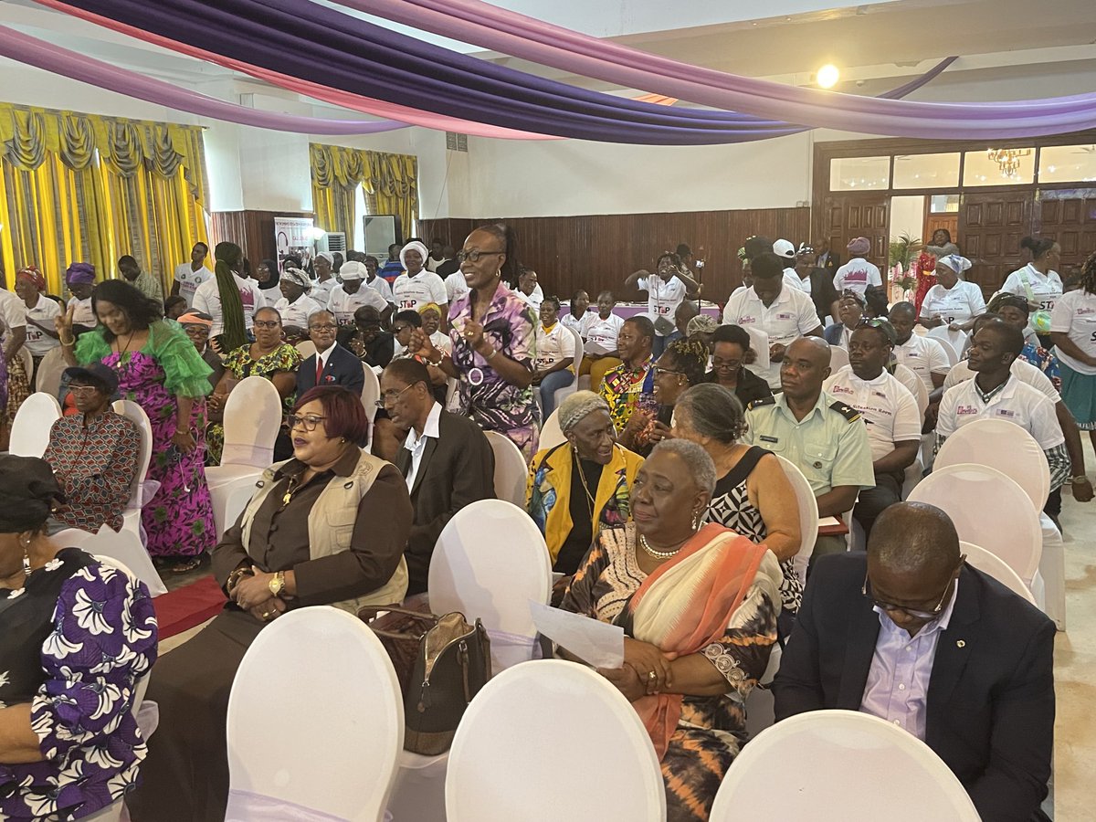 kuukpen_louis's tweet photo. Women’s Situation Room #WSR2023, lunched by HE. Sirleaf ex-Prez of Liberia. A hallmark 4 ensuring peaceful n violence free elections. @UNDPLiberia n #UNDP lauded as z ‘father’ that birthed z WSR which has become a good practice n replicated in many elections. Kudos #ABIC https://t.co/gtqaJXjwNI