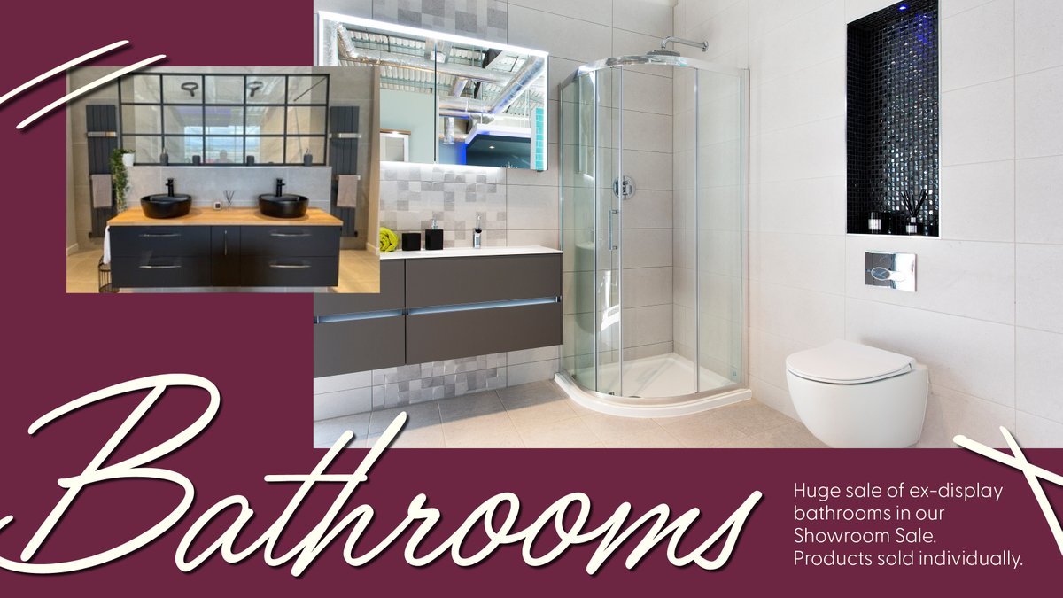 🎉 Have you heard…?
 As part of our showroom redevelopment, we’re selling our current displays to make room for some fantastic new products. 
 
More info on the Showroom Sale here 👉 inhouseltd.co.uk/showroom-desig…

#Hexham #BathroomDesign #InteriorDesign #Ex-display