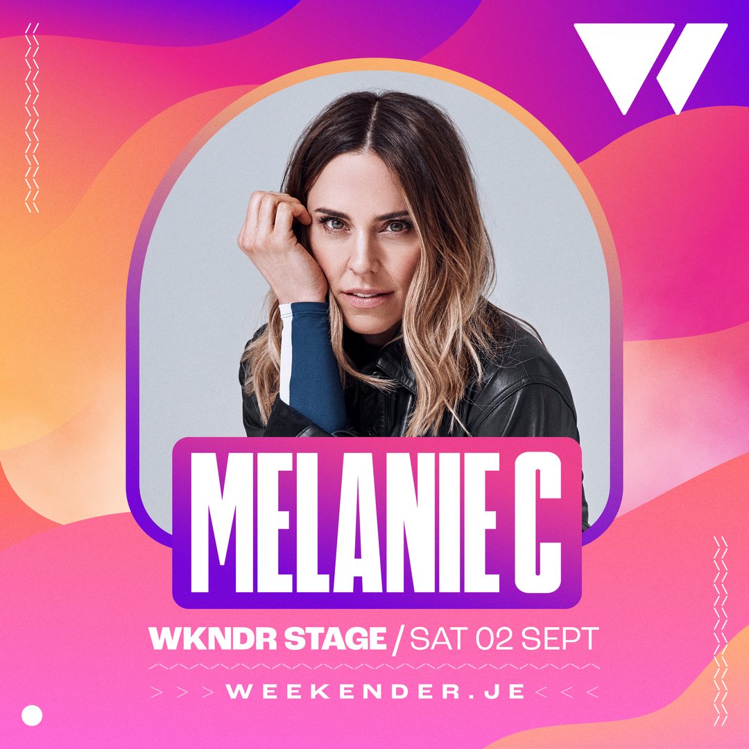 MelanieCmusic's tweet photo. Looking forward to seeing you all in #Jersey on the 2nd of September for #WeekenderJersey!

🎟️ Get your tickets now: https://t.co/YEri6IOByl https://t.co/JDsz2aJqWk