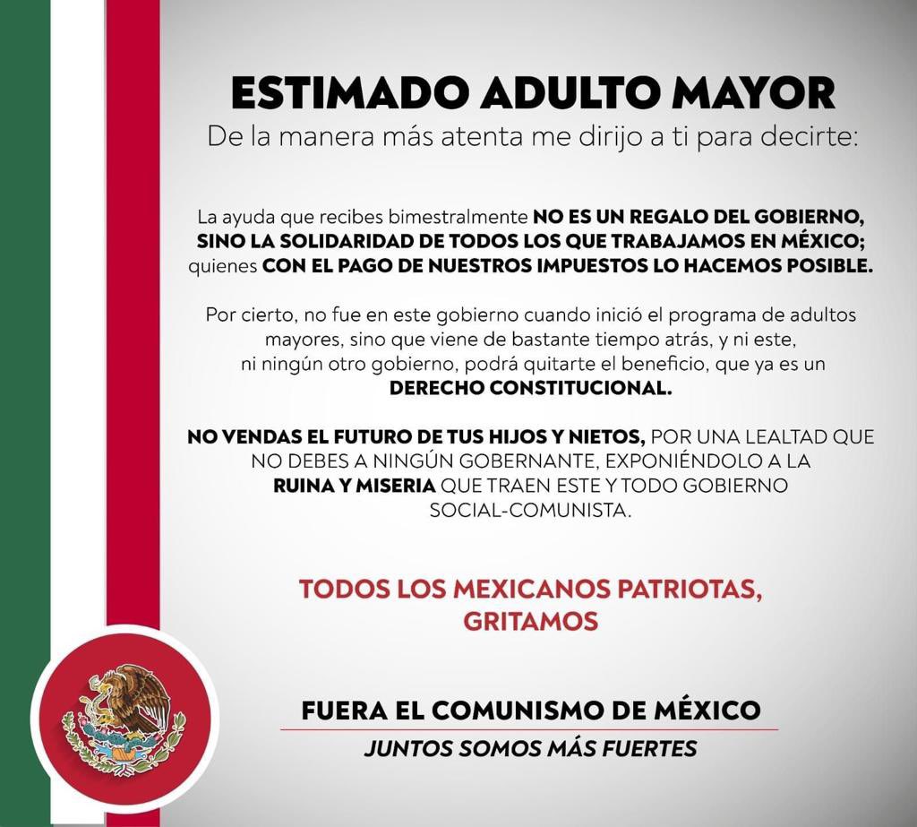 Asi es aunq diga otra cosa el cabeza d pañal <a href="/lopezobrador_/">Andrés Manuel</a> #AmloVeteYa