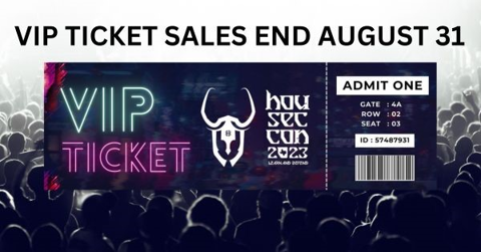 CybrSecCon's tweet image. The window to purchase VIP tickets is closing fast! Register today to get yours! 

#conference #VIPTickets 

web.cvent.com/event/76d46ccb…