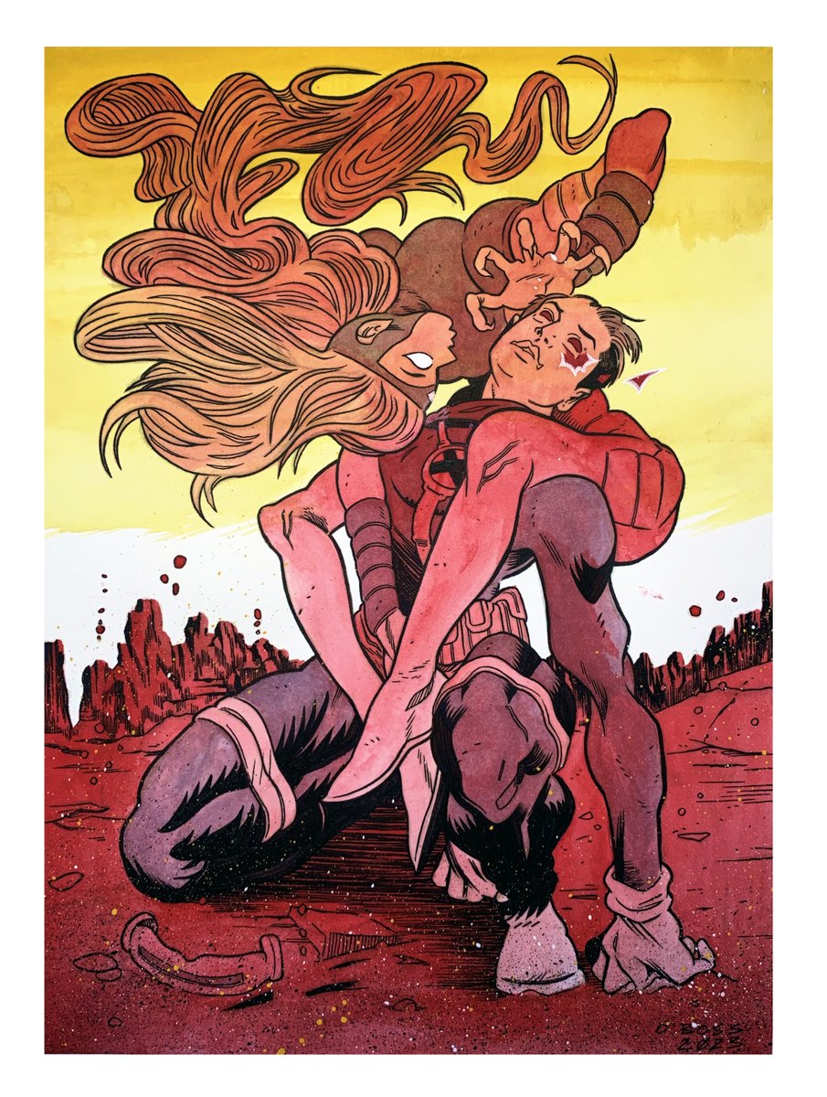 Commission List 2023 is done. Thank you to everyone who got one. Here's four from the batch: