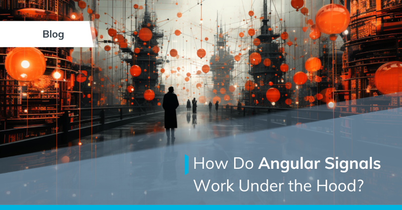 Divotion_nl's tweet photo. Sinds kort ondersteunt #AngularSignals. Dit signal based reactivity systeem zorgt voor synchronisatie tussen de gerenderde UI en het datamodel van een applicatie. Maar hoe werkt het onder de motorkap? Lees het in de #blog van @KaufmannLourens.

#Angular #Signals