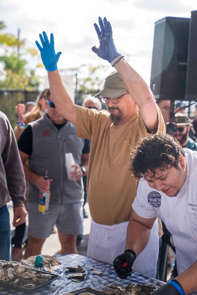 ORP will again host a shucking competition as part of our annual event, World is Your Oyster Fest. If you are interested in signing up, please register here:
forms.gle/UjQCBqCE1e91PL…

Please share the attached flyer with anyone you know who might be interested. #oysters #shuck