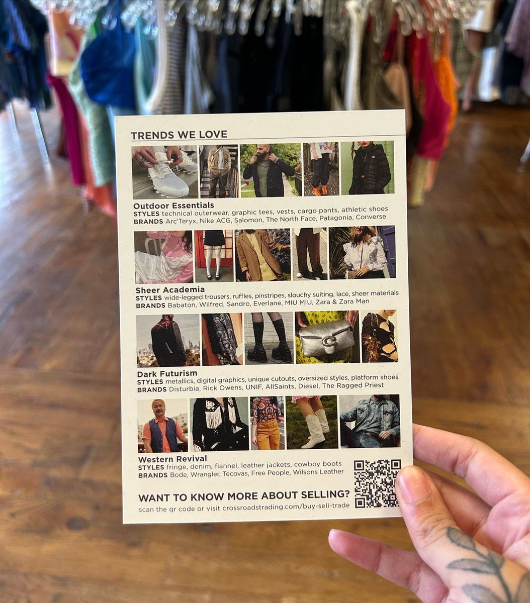 SuburbiaCafe's tweet photo. En #CafeSuburbia estamos IN con la onda #vintage! 💅🏻⁣
⁣
Nos dimos la vuelta por @crossroads_houston en Rice Village, y les recomendamos la tienda 100%. Haz limpia en tu closet y vende tus prendas por cash o crédito. WIN-WIN! ✨ ⁣
⁣
#CafeSuburbia #Crossroads #RiceVillage https://t.co/LfQlsePAlq