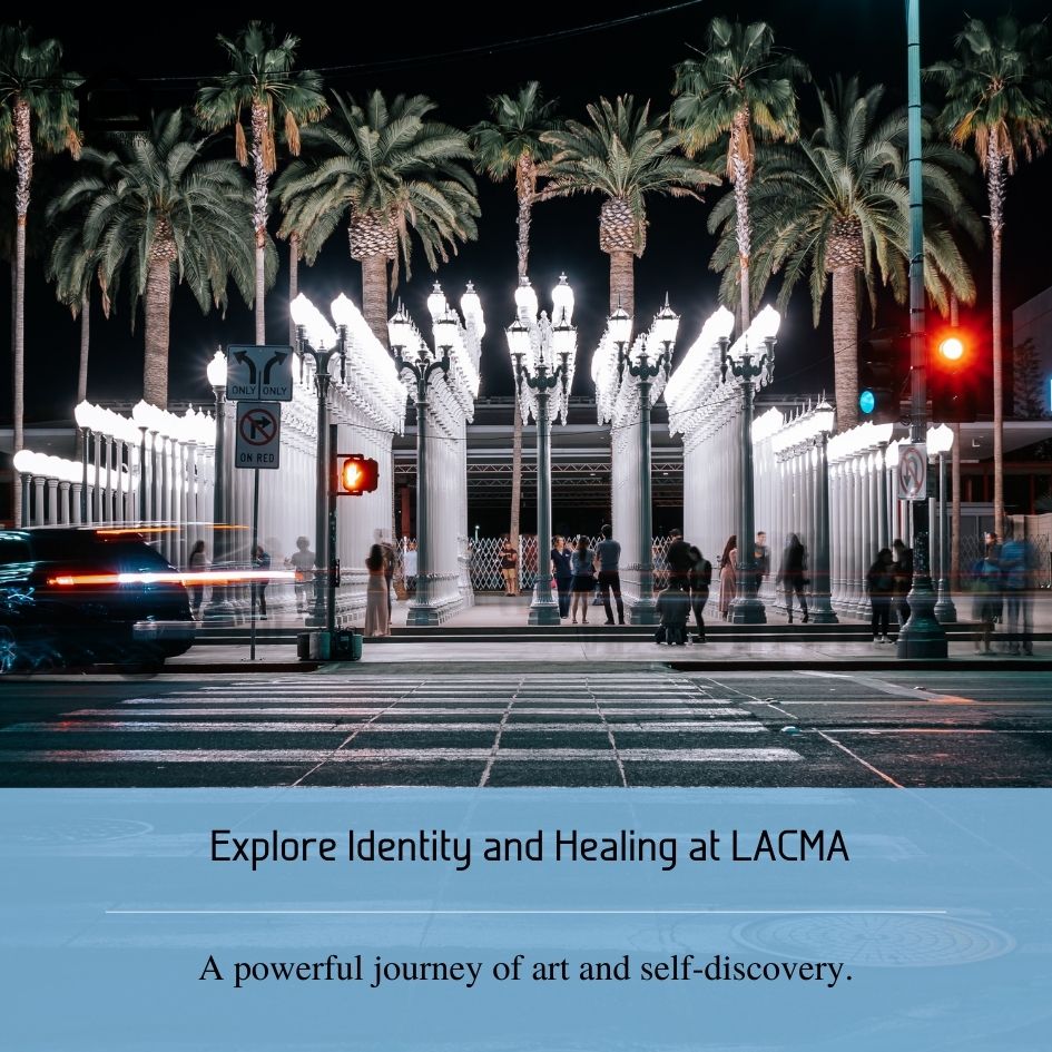ParkLaBreaApt's tweet photo. Embark on a transformative art experience at the Resnick Pavilion of LACMA from 6:30 - 8:30 pm, across the street from Park La Brea. "Exploring Identity and Healing through Art" offers a profound exploration of self and society. https://t.co/77zfjyTtRq #ParkLaBrea #LiveLA #LACMA https://t.co/pg6ih9lWO9