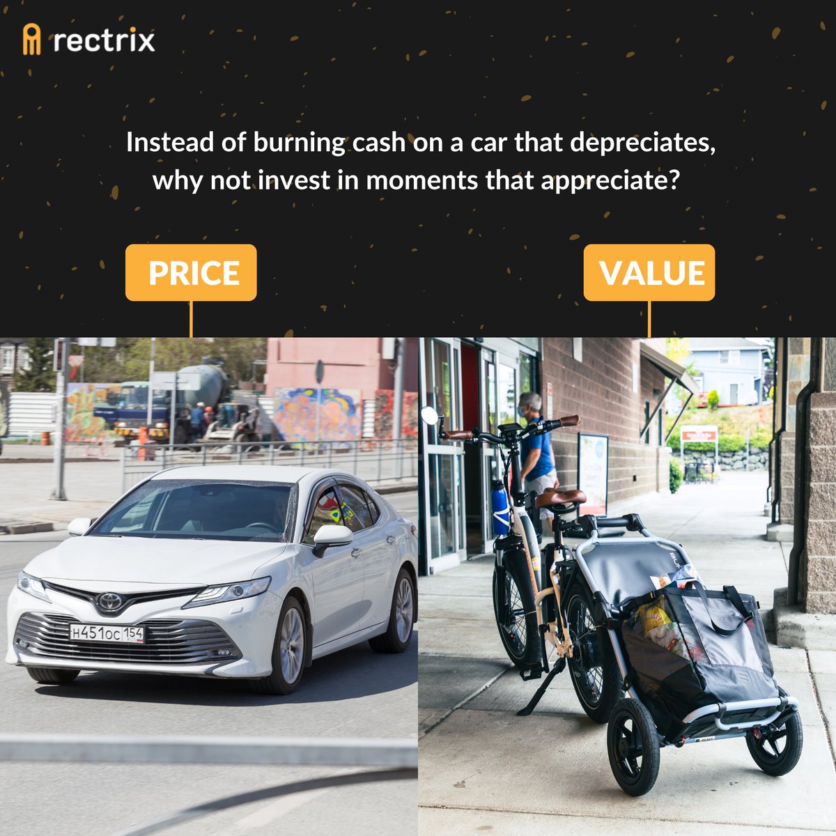 Hey, you! 🚴‍♂️ Let's talk about upgrading your ride game! Why buy a depreciating asset. When you can invest in endless adventures?

#RideSmart #EbikeEconomies #ChooseValue