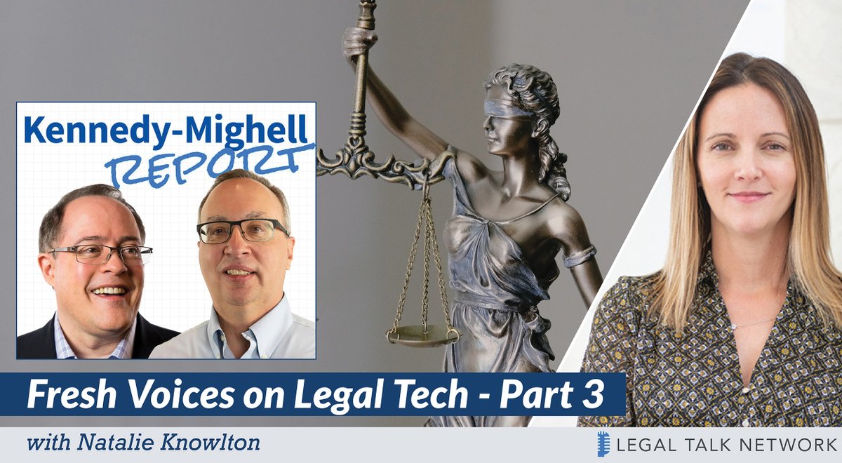 LegalTalkNet's tweet image. 🌐 Tech is reshaping access to justice! Join @denniskennedy + @TomMighell w/ @natalalleycat to explore how #legalservices are evolving, bridging the #justicegap &amp;amp; making legal help more accessible. 🎧 Fresh Voices on Legal Tech w/ Natalie Knowlton - listen.legaltalknetwork.com/r2XTCnK6