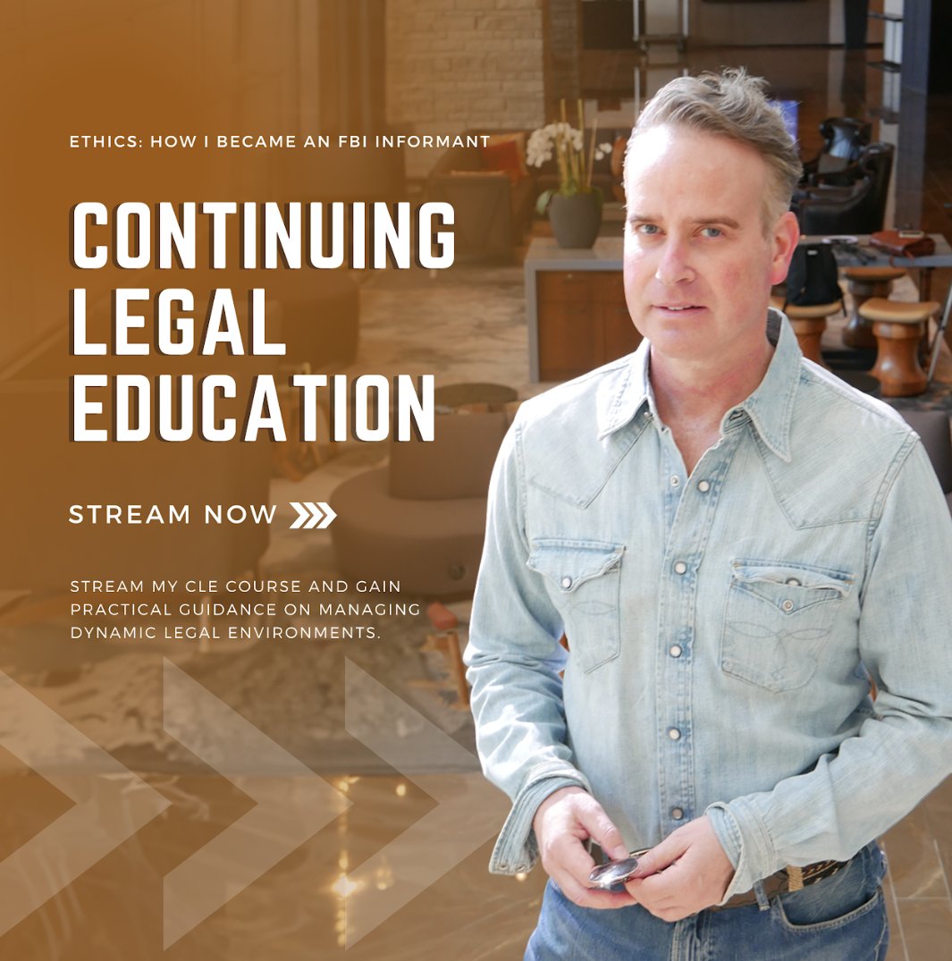 AshleyYablon's tweet photo. Gain an edge in your legal career!

In my CLE course, you'll hear how I stood up for my country as a whistleblower and FBI informant.

Learn from my experiences and be proactive in doing what's right in your own career.

Stream now: https://t.co/VZylzs4xNG

#CLECourse https://t.co/oX7YUp02dn
