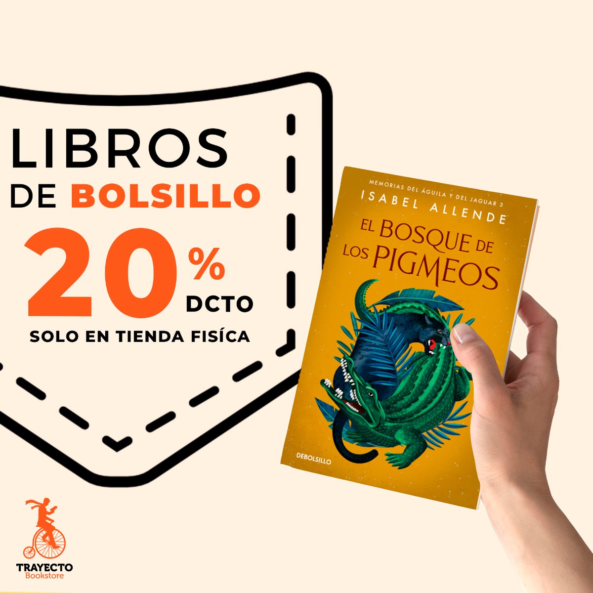 trayectobooks's tweet photo. En nuestra librería tenemos todos los libros de bolsillo de @penguinlibroscl con un 20% de descuento 🤩🔥📚 Aprovecha esta super promoción y ven a Trayecto Bookstore por tus títulos favoritos 📖❤️
#libros #librosdebolsillo #novelas #trayectobookstore https://t.co/fis71kIFQF