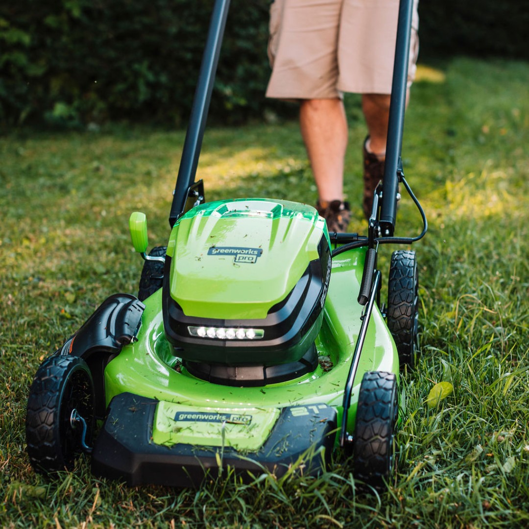 Mowing the lawn doesn't have to be mundane - amp up your yard with the Greenworks lawn mower and get the job done with a touch of style and efficiency! 

#GreenworksLawnMower #LawnMowerLife #LawnGoals