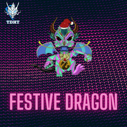 tdht_club's tweet photo. Here it is our Festive Dragon is out.
Minting is live go buy a Dragon to experience the hidden treasure.
https://t.co/a5wrp2GFWr
#nft #nftart #ethereum #openseanft #NFTGiveaway #NFTDROPS #garytalks https://t.co/4zHmtQEHuQ
