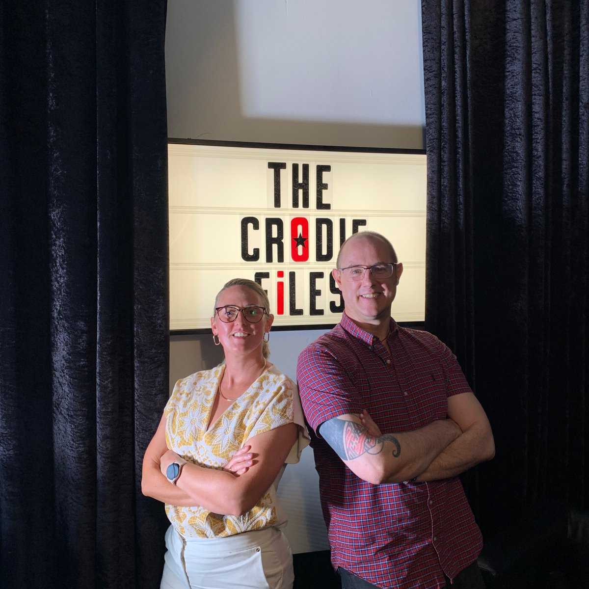 HotPatch_'s tweet photo. Here's a few more BTS snaps from when Craig and Jodie recorded their first ever  episode of "The Crodie Files" with us! 🤩

Ready to start your podcasting journey? HotPatch can help you make it happen! 🎙

#podcast #londonstudio #makespacework https://t.co/tV7LUb7HtN