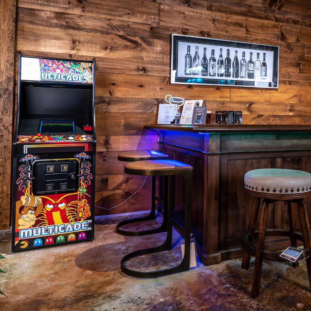 A classic arcade game in the comfort of your home!

The full–size multi–arcade is like the original arcade games of the 80’s; except now one cabinet has all of the video game classics!
