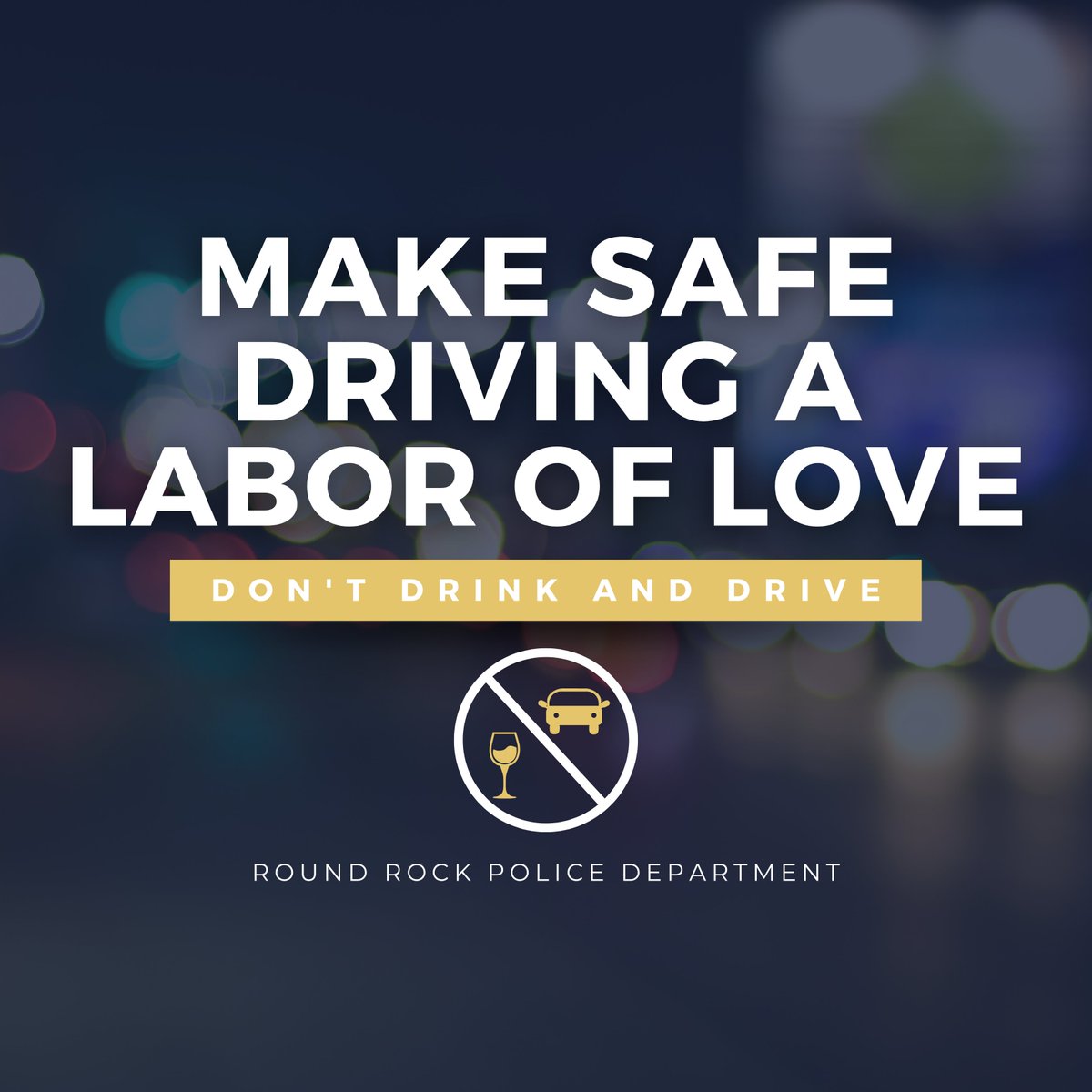 Labor Day is just around the corner, which means we will be increasing enforcement for the holiday weekend to curb drunk driving and keep impaired drivers off the road. More info >>> roundrocktexas.gov/news/round-roc…