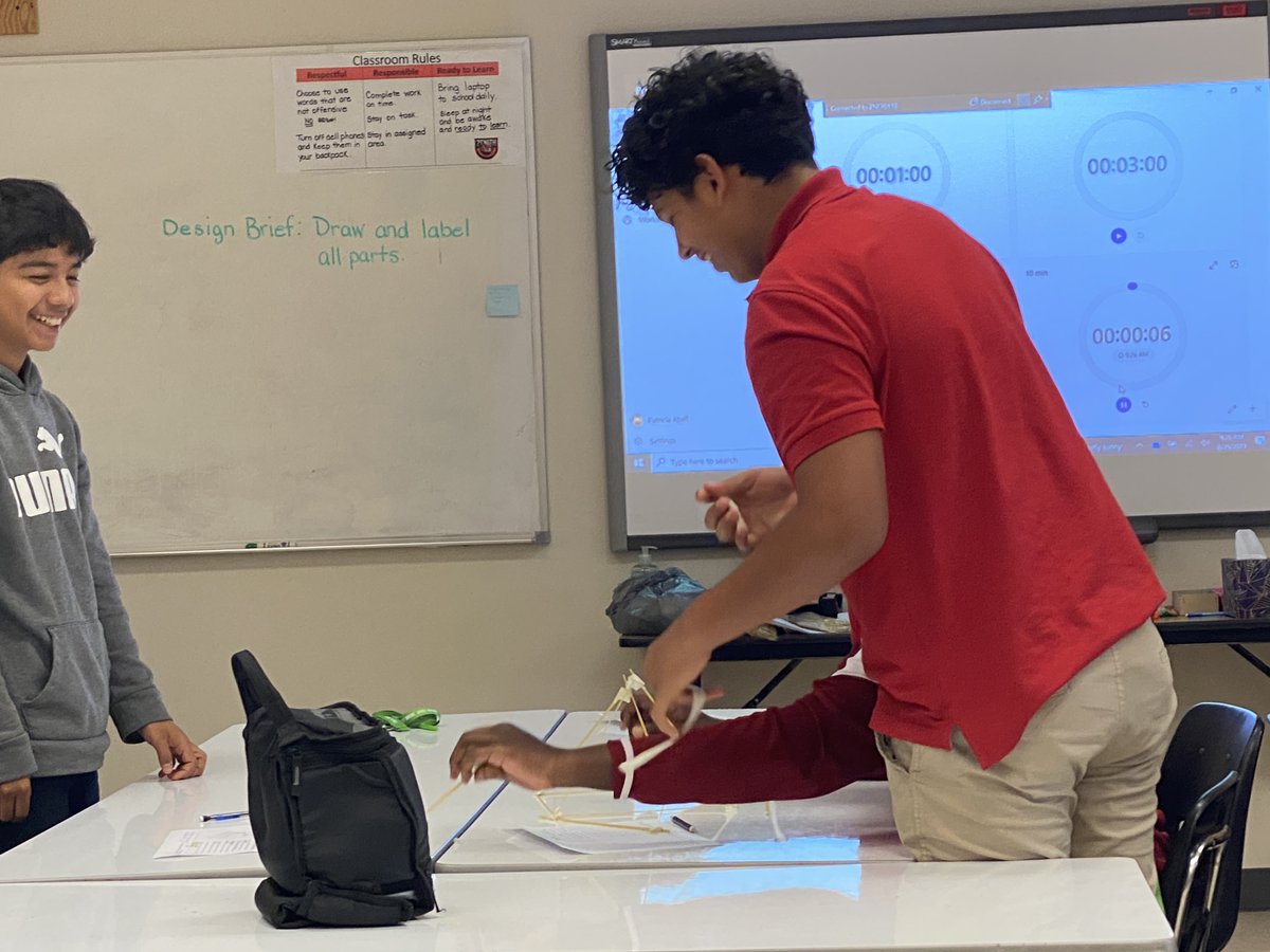 Do you know about the Spaghetti Tower Marshmallow Challenge? Ms. Abel's students at Zenith Accelerated Learning Academy completed this STEM challenge to explore the design process: thinking, doing, prototyping, and iteration: a great way to #MakeExcellenceAHabit.  #SkillUpOsceola
